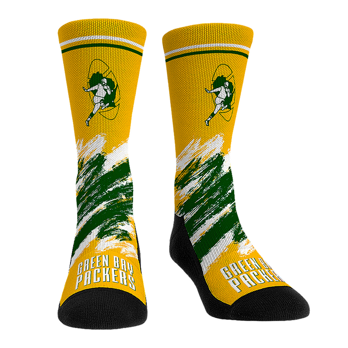 Green Bay Packers - Throwback Paint by Rock 'Em Socks