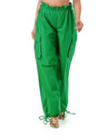 Kelly Green NO STRETCH Parachute by The House of Stylez