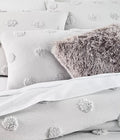 Whim by Martha Stewart Collection Chenille Dot 3-PC. King Comforter Set by Vanessa Jane
