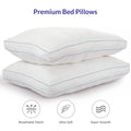 2-Pack: Royale Linens Gusseted Pillows Soft Hotel Quality by DailySale