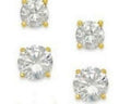 Giani Bernini Cubic Zirconia Stud Earrings by Vanessa Jane