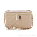Quilted Shoulder Bag - Tan by The House of Stylez