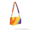 Jelly {Silicone} Shoulder Bag - Orange/Yellow/Purple