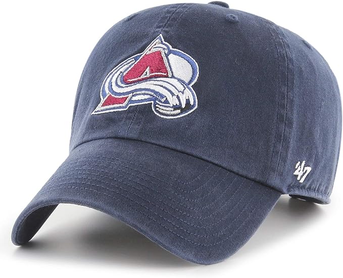 47 NHL Colorado Avalanche Clean Up Adjustable Cap Navy by I-Max Fashions