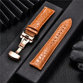 Samsung Galaxy Watch Crocodile Leather Band by BandsCo Straps