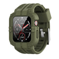 Silicone Apple Band+Case 38/40/41 MM - 42/44/45 MM by Arleathercraft