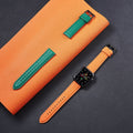 Genuine Leather Loop Apple Watch Band Series 11/10/9/8/7/6/5/4/ SE / Ultra 1/2/3 by Arleathercraft