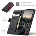 Flip Leather Kickstand Wallet Case For Samsung Galaxy S26 Ultra S25 Edge S24 Plus S23 FE S22 S21 S20 by Merch Section