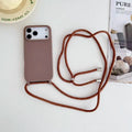 Shockproof Soft TPU Silicone Lanyard Business Phone Case for iPhone 17 Pro Max 16E 15 14 13 12 11 XR by Merch Section