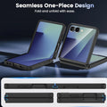 Magnetic Wireless Charging Case With Camera Frame Holder For Samsung Galaxy Z Flip 7 by Merch Section