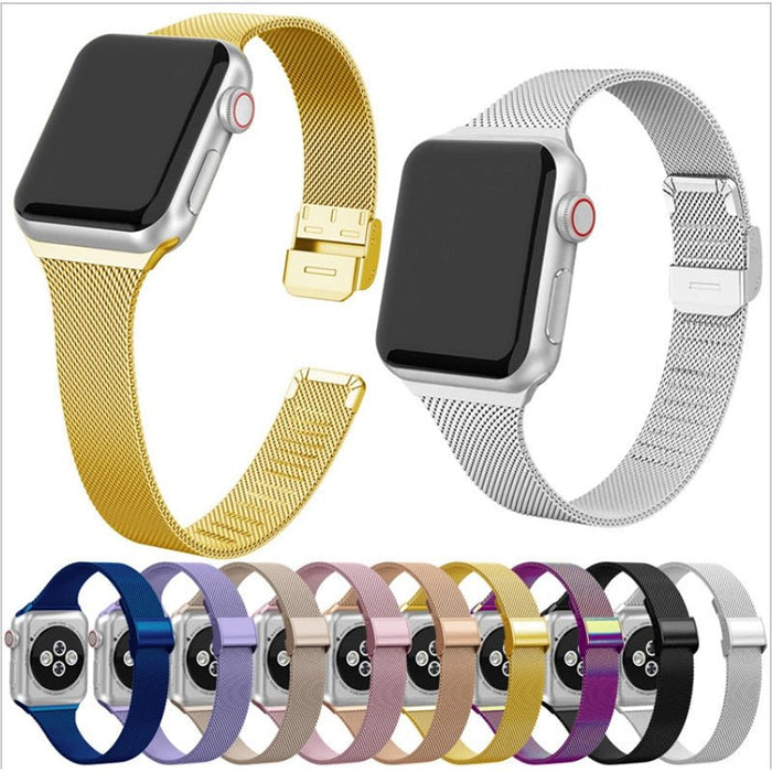 Apple Watch Band/Metal Bracelet Series 11/10/9/8/7/6/5/4/ SE / Ultra 1/2/3 by Arleathercraft