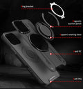 Anti-Shock Magnetic Ring Holder Phone Case for iPhone 17 Pro Max by Merch Section