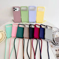Shockproof Soft TPU Silicone Lanyard Business Phone Case for iPhone 17 Pro Max 16E 15 14 13 12 11 XR by Merch Section
