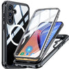 360 Full Body Clear PC Shockproof Slim Phone Case With Screen Cover For Samsung Galaxy A35 5G