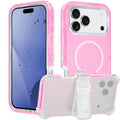 Shockproof Transparent Magnetic 3-in-1 Phone Case for iPhone 17 Pro by Merch Section