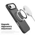 Magnetic Semi-Transparent Shockproof Phone Case for iPhone 17 Pro Max by Merch Section
