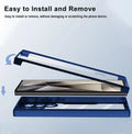 360 Full Body Clear TPU Shockproof Slim Phone Case With Screen Cover For Samsung Galaxy S25 Ultra by Merch Section