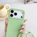 Shockproof Soft TPU Silicone Lanyard Business Phone Case for iPhone 17 Pro Max 16E 15 14 13 12 11 XR by Merch Section