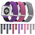 Silicone Apple Watch Band Series 11/10/9/8/7/6/5/4/ SE / Ultra 1/2/3 by Arleathercraft