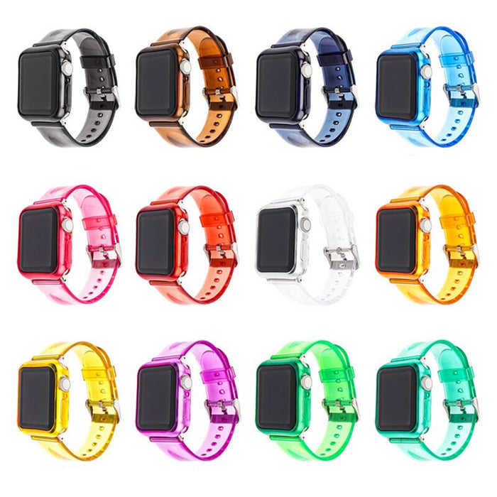 Silicone Apple Watch Band + Case by Arleathercraft