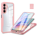 360 Full Body Clear PC Shockproof Slim Phone Case With Screen Cover For Samsung Galaxy A35 5G by Merch Section