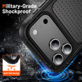Anti-Slip Drop Protection Shockproof Hard PC Soft TPU Phone Case for iPhone 17 by Merch Section