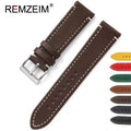 Samsung Galaxy Watch Leather Strap - Premium Classic Design by BandsCo Straps