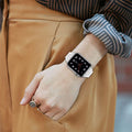 Apple Watch Diamond Band/Strap Series 11/10/9/8/7/6/5/4/ SE / Ultra 1/2/3 by Arleathercraft