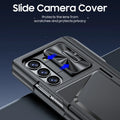 Push Window Card Holder Case With Pen Slot For Samsung Galaxy Z Fold 6 by Merch Section