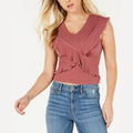American Rag Juniors Ruffled Top, Large by Vanessa Jane