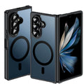 Matte Magnetic Phone Case for Samsung Galaxy Z Fold 7 Full Cover Translucent Case with Magnet by Merch Section