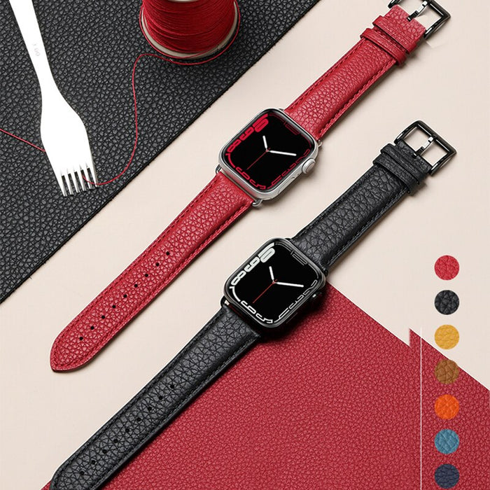 Genuine Leather Loop Apple Watch Band Series 11/10/9/8/7/6/5/4/ SE / Ultra 1/2/3 by Arleathercraft