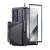 Push Window Card Holder Case With Pen Slot For Samsung Galaxy Z Fold 6