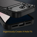 Anti-Slip Drop Protection Shockproof Hard PC Soft TPU Phone Case for iPhone 17 by Merch Section