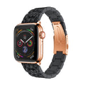 Resin Watchband Strap For Apple Watch Band Series 11/10/9/8/7/6/5/4/ SE / Ultra 1/2/3 by Arleathercraft