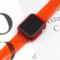 Silicone Apple Watch Band + Case by Arleathercraft