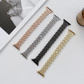Apple Watch Stainless Steel Band - Luxury Diamond Design by BandsCo Straps