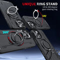 Designer Anti-Fall Luxury Hidden Bracket Magnetic Phone Case for iPhone 11 12 13 Pro 14 15 Plus 16 17 Pro Max by Merch Section