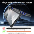 Push Window Card Holder Case With Pen Slot For Samsung Galaxy Z Fold 6 by Merch Section