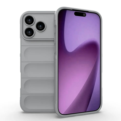 Shockproof Soft TPU Silicone Matte Protective Sports Back Cover Case for iPhone 17 Pro Max by Merch Section
