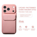 Anti-Drop TPU PC Orange Wallet Case with Card Holder for iPhone 17 Pro Max by Merch Section