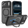 Two-in-One Drop-Resistant Magnetic TPU Animal Design Full-Coverage Stand Case for iPhone 17 Pro Max by Merch Section