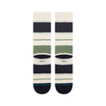 Stance Striped Delight Butter Blend Crew Socks - Canvas by Swell-O-Phonic
