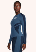 Peloton Seamless Long Sleeve Top, Size Large by Vanessa Jane