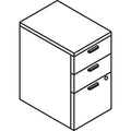 HON 10500 Series Mobile Pedestal File, Left or Right, 3-Drawers: Box/Box/File, Legal/Letter, Harvest, 15.75" x 22.75" x 28"