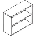 HON 10500 Series Laminate Bookcase, Two-Shelf, 36w x 13.13d x 29.63h, Harvest