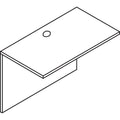 HON 10500 Series Bridge, 47w x 24d x 29.5h, Mahogany