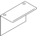 HON 10700 Series Bridge, 42w x 20d x 29.5h, Harvest