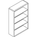 HON 10700 Series Wood Bookcase, Four-Shelf, 36w x 13.13d x 57.13h, Harvest
