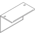 HON 38000 Series Bridge, 48w x 24d x 29.5h, Mahogany/Charcoal